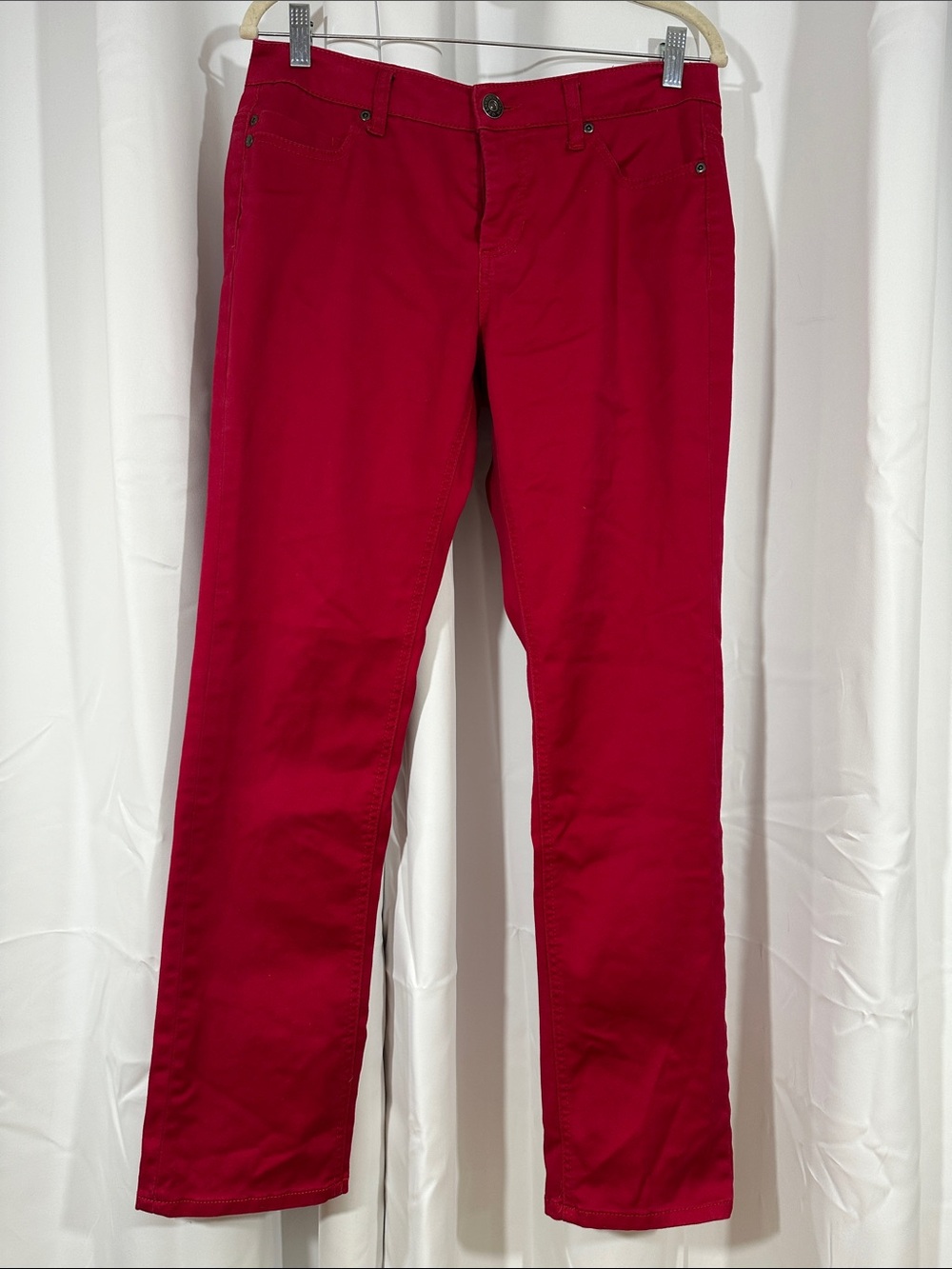 Liverpool Jeans Company Skinny Pants in Crimson Red